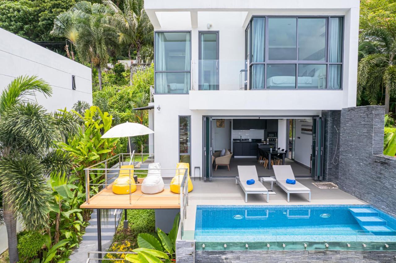 Baan Saint-Tropez Seaview Villas Kata Beach Exterior foto