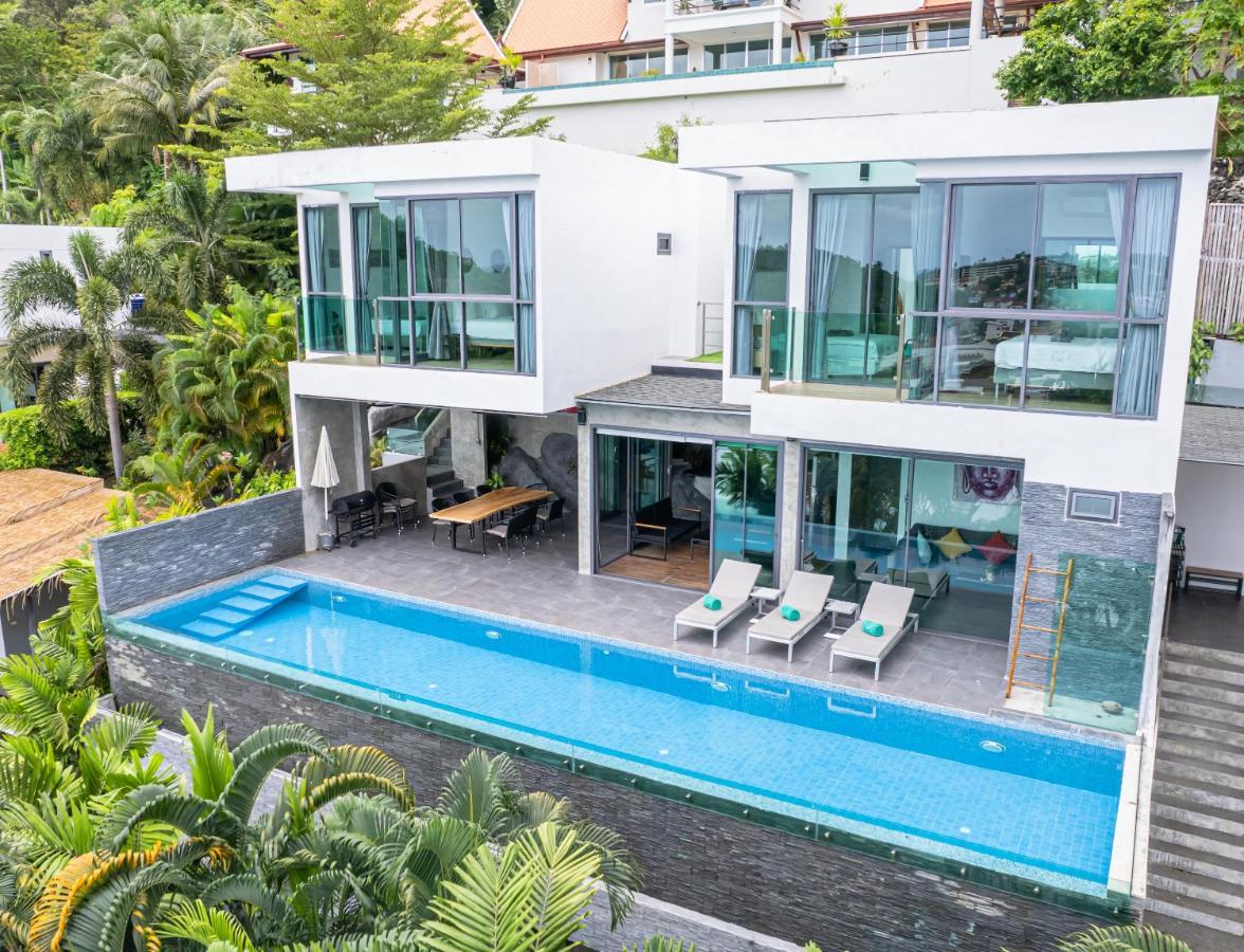 Baan Saint-Tropez Seaview Villas Kata Beach Exterior foto