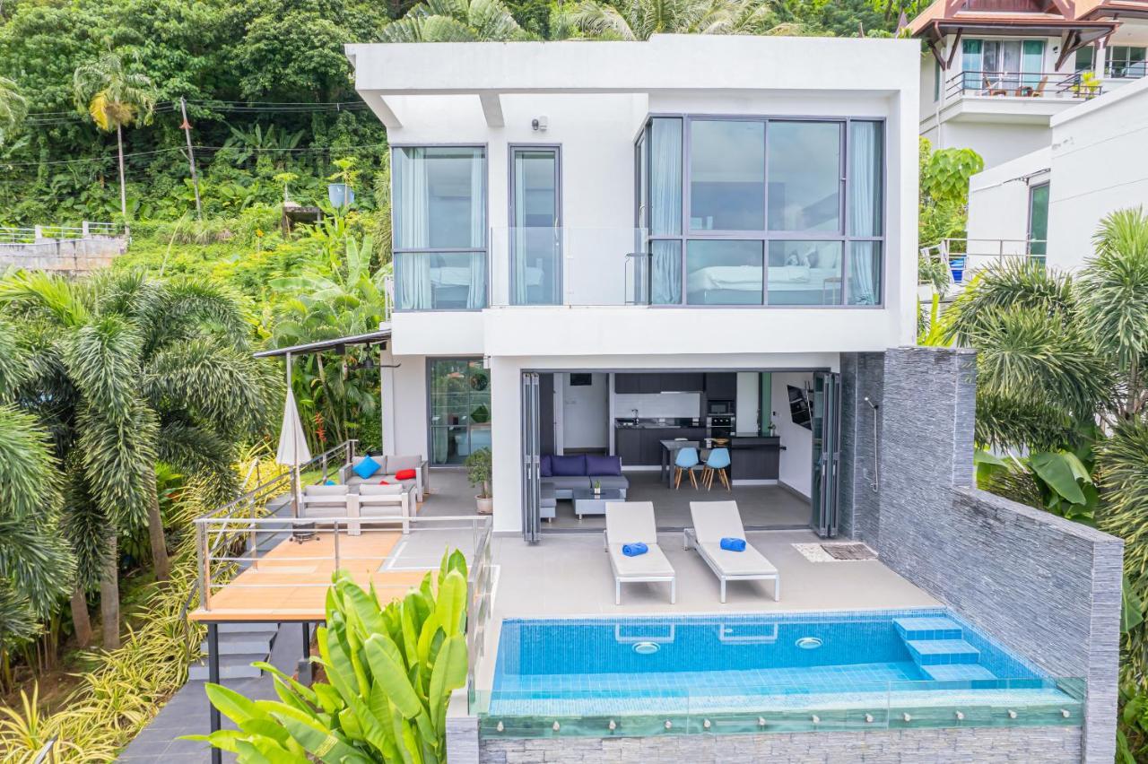 Baan Saint-Tropez Seaview Villas Kata Beach Exterior foto